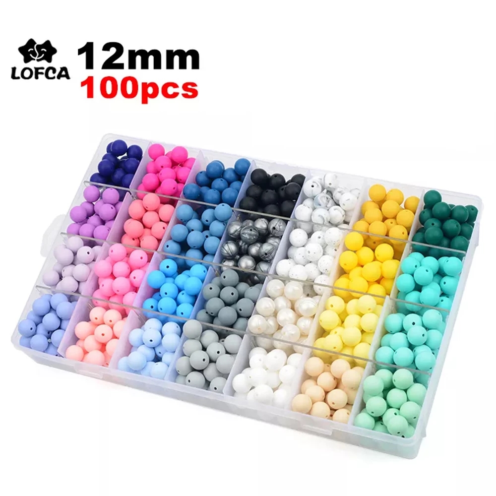 Baby Food Ingredients - LOFCA 12Mm 100 Chiếc Ốp Hạt