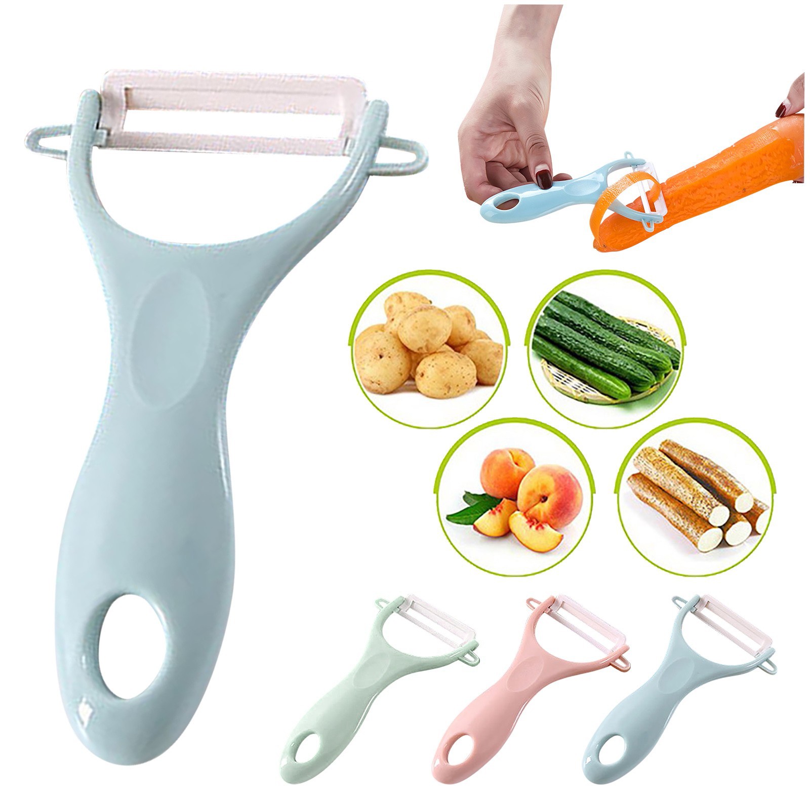 Baby Food Vegetable - Gốm Sáng Tạo Dao Gọt Vỏ