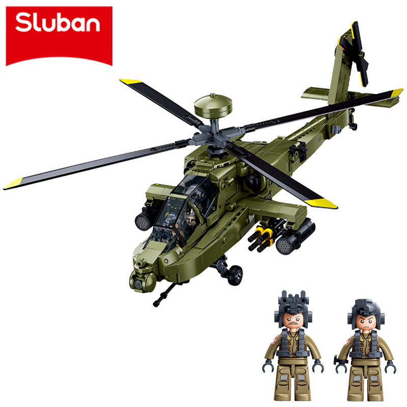 Lego Set City - Sluban M38‑B1536 Boeing AH‑64D Apache Longbow