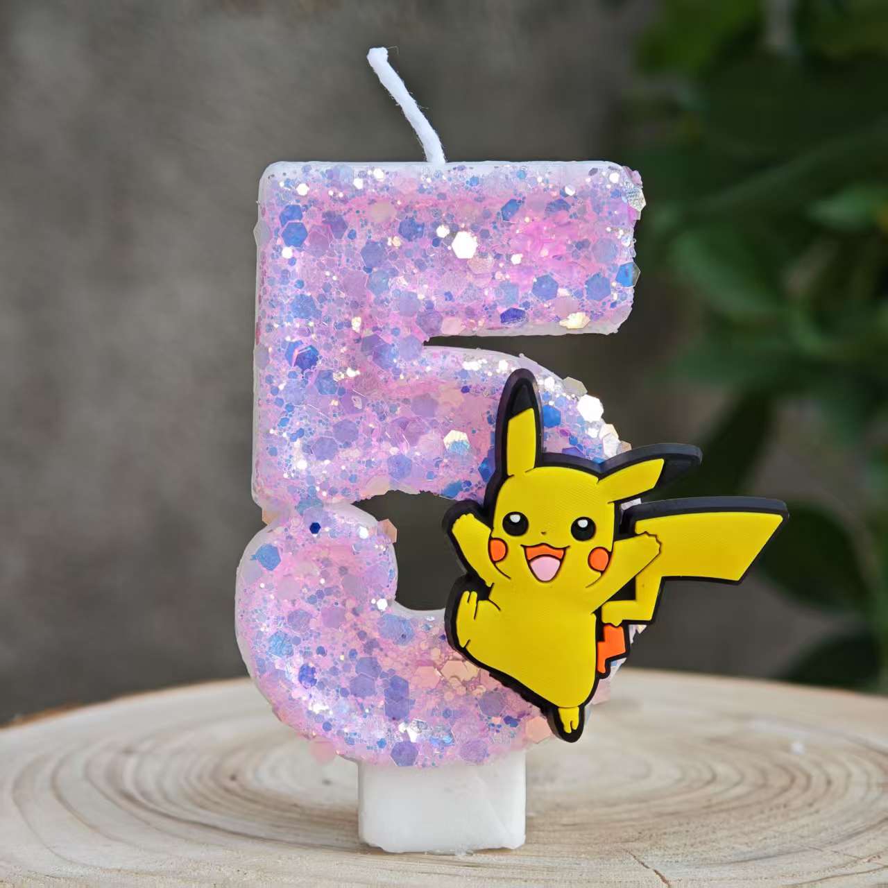 Baby Food Ingredients - Pikachu Pokémon Candles 0-9 Number Cake