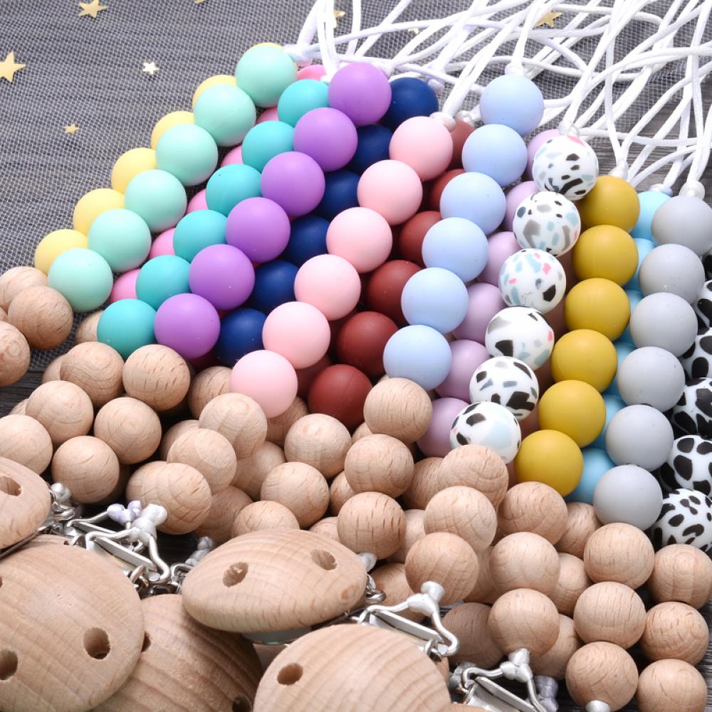 Baby Beech Pacifier Clip Round - đánh giá và giá Baby Food Ingredients