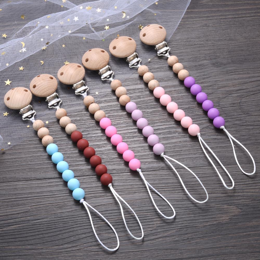 Baby Beech Pacifier Clip Round - đánh giá và giá Baby Food Ingredients