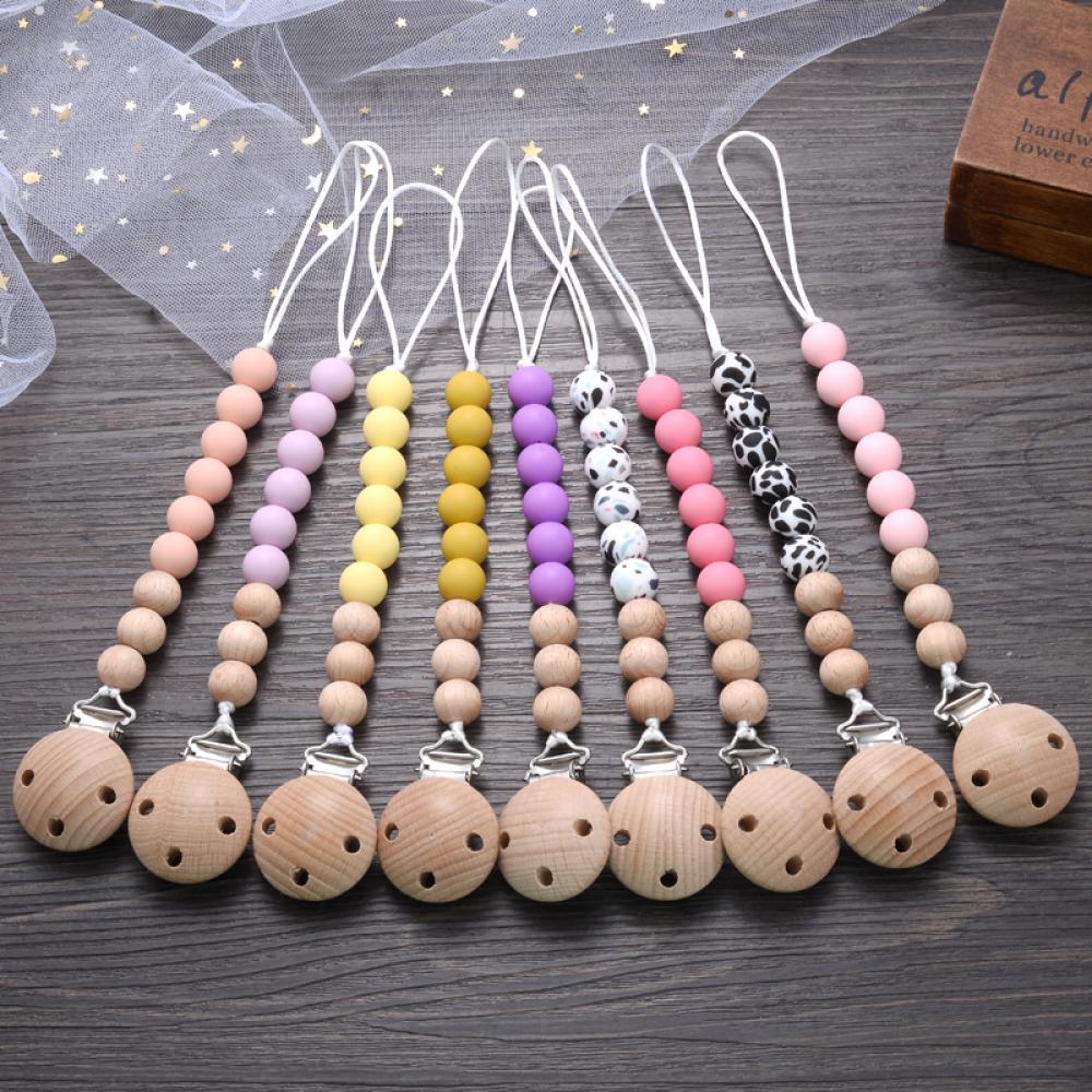 Baby Beech Pacifier Clip Round - đánh giá và giá Baby Food Ingredients