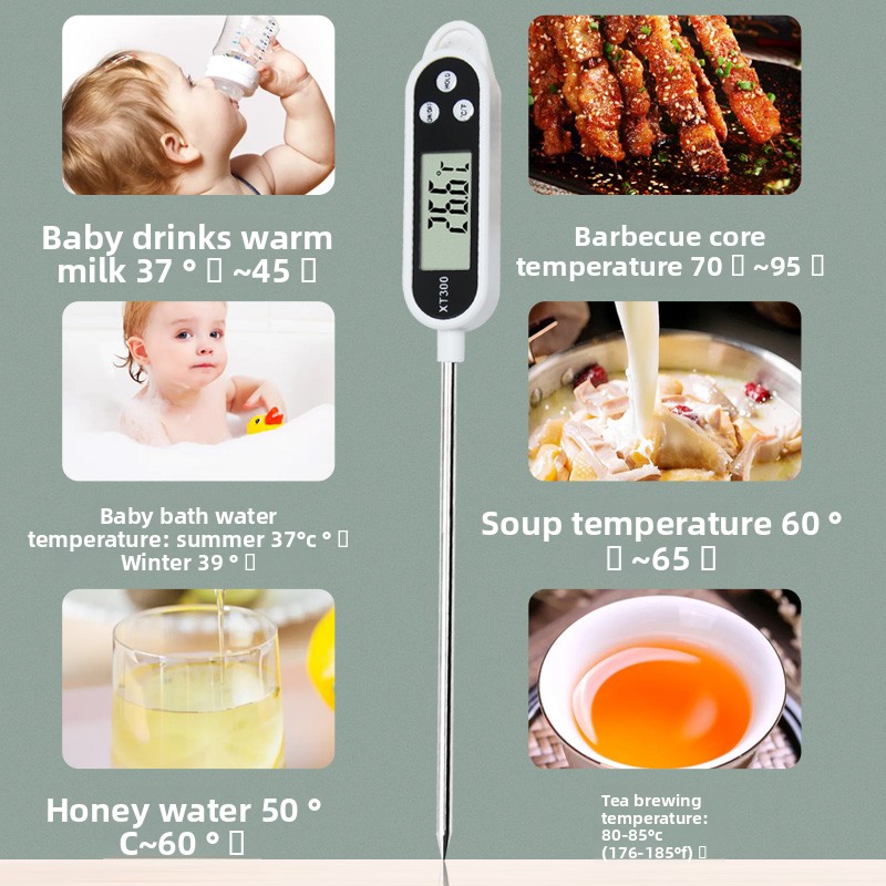 Food thermometer probe for hig - đánh giá và giá Baby Food Oil