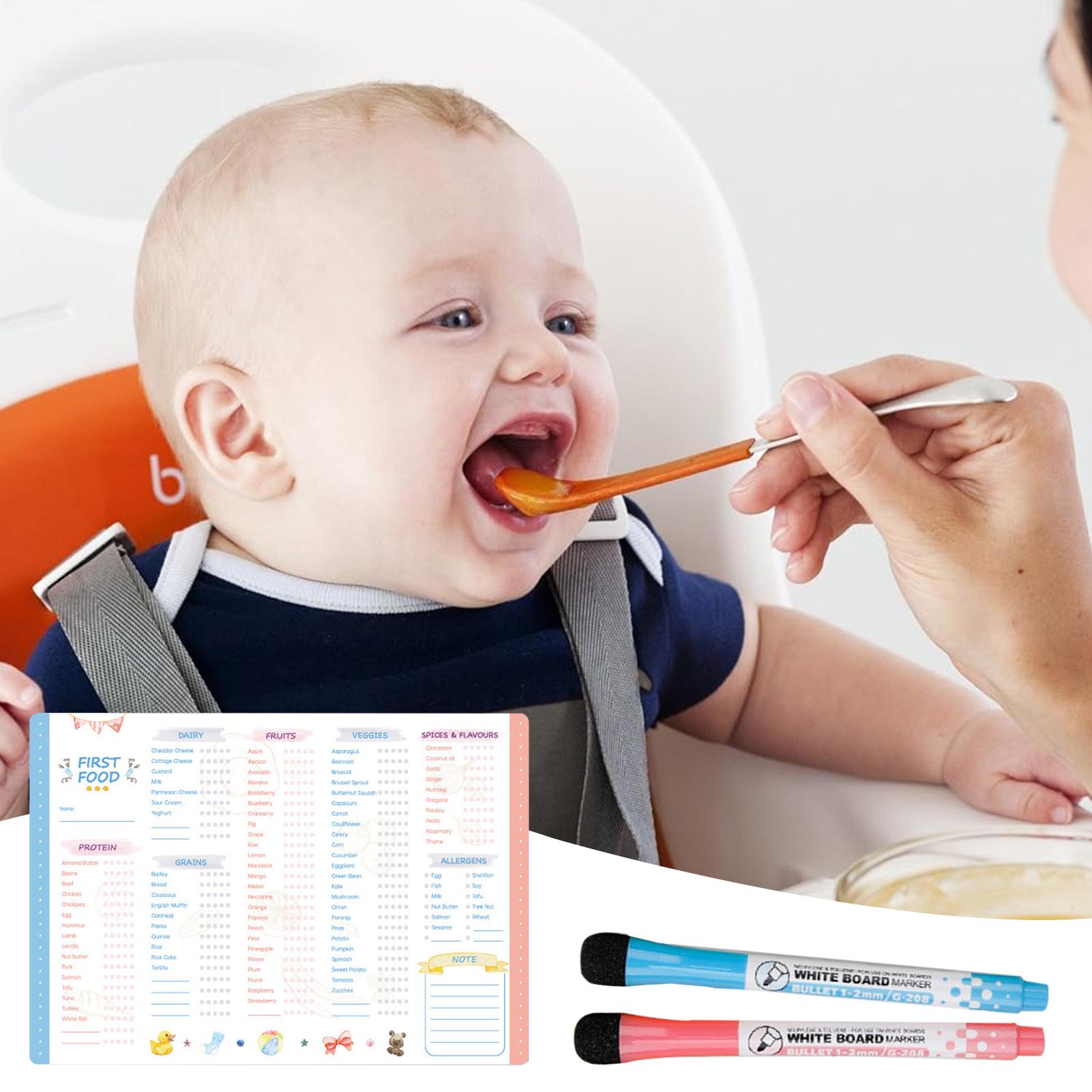 Magnetic Baby First Foods Chec - đánh giá và giá Baby Food Checklist