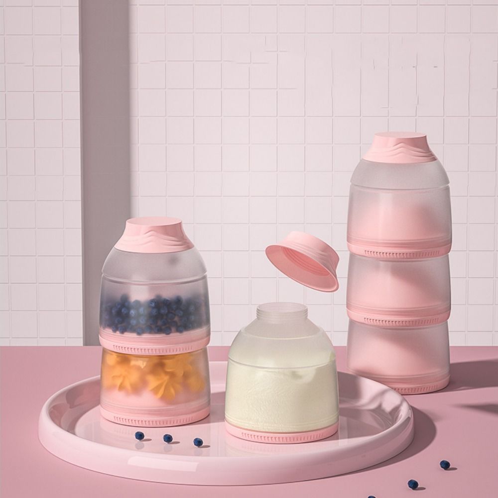 3 Layers Baby Milk Powder Box  - đánh giá và giá Baby Food Storage
