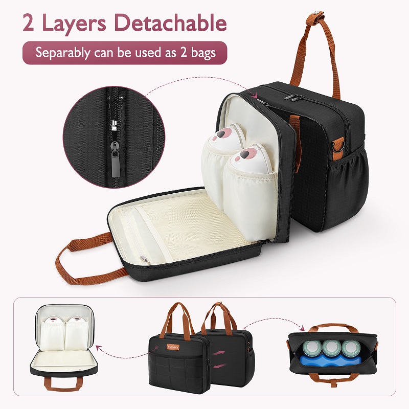 Detachable Breast Pump Bag wit - đánh giá và giá Baby Food Storage
