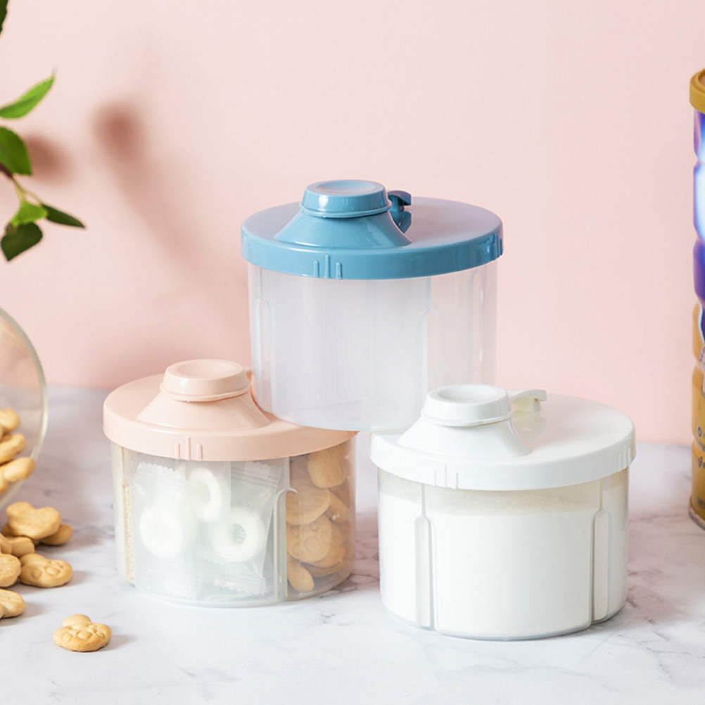 2Pcs Milk Powder Box Portable  - đánh giá và giá Baby Food Essentials