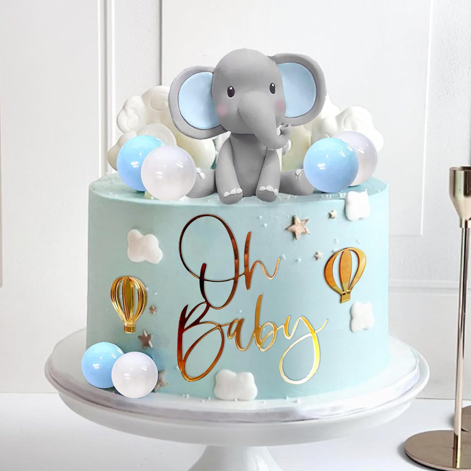 Elephant Cake Decoration Baby  - đánh giá và giá Baby Food Ingredients