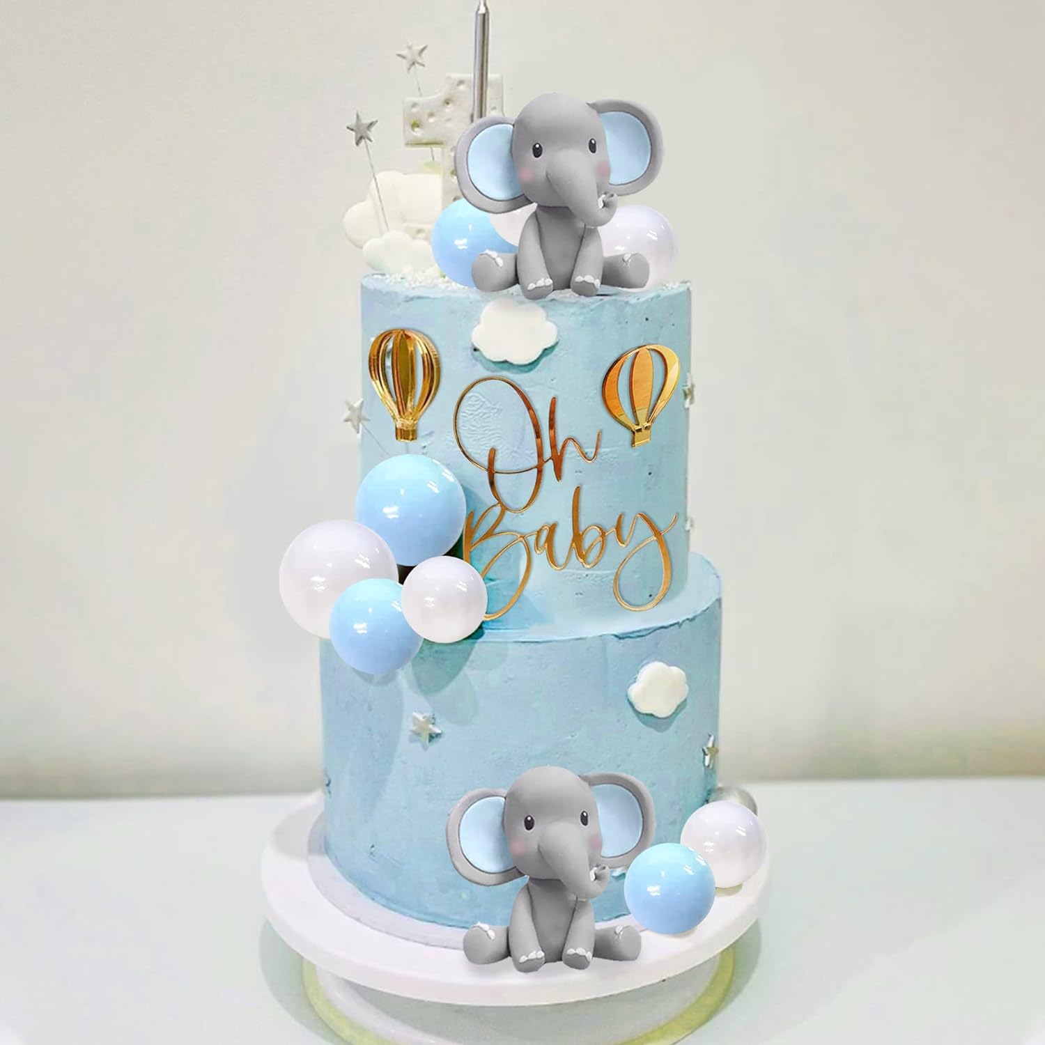 Elephant Cake Decoration Baby  - đánh giá và giá Baby Food Ingredients