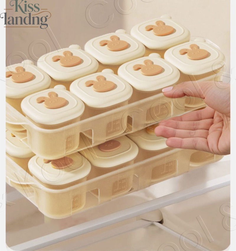 Baby Food Storage Containers w - đánh giá và giá Baby Food Gerber