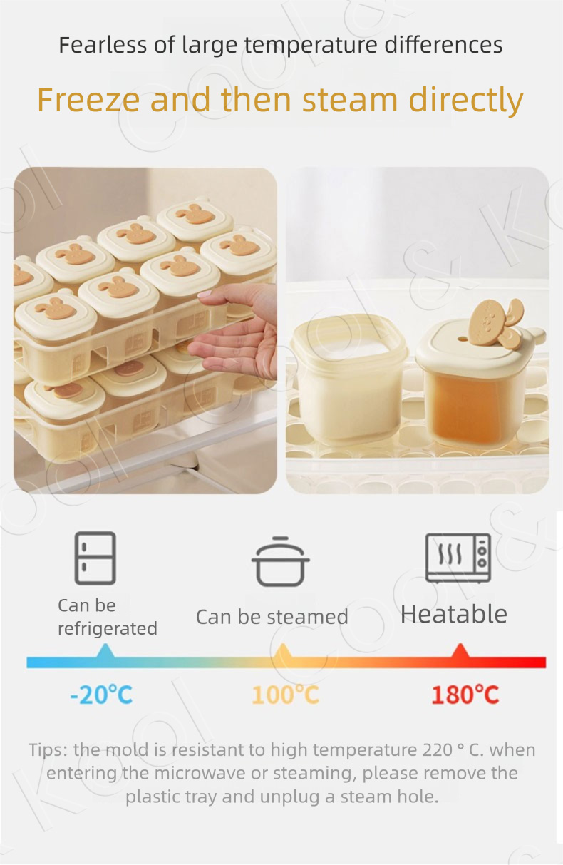 Baby Food Storage Containers w - đánh giá và giá Baby Food Gerber