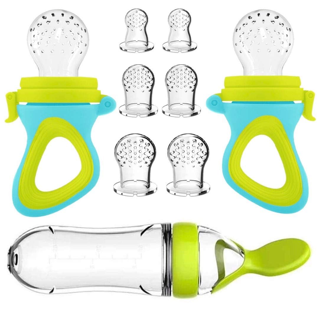Squeezing Feeding Bottle Cup S - đánh giá và giá Baby Food Dispensing Spoon