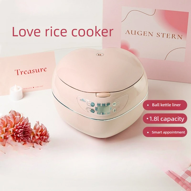 Pink 1.8L 300w Heart-shaped Ri - đánh giá và giá Baby Food Oil