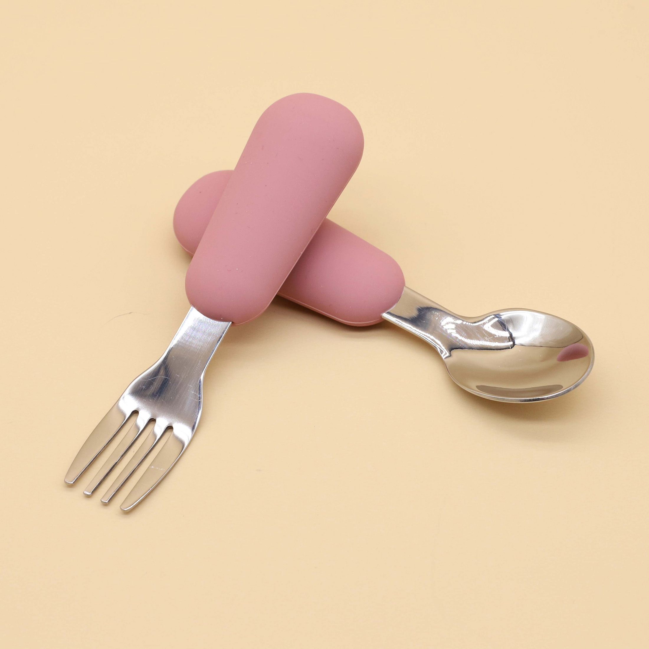 Silicone stainless steel spoon - đánh giá và giá Baby Food Dispensing Spoon