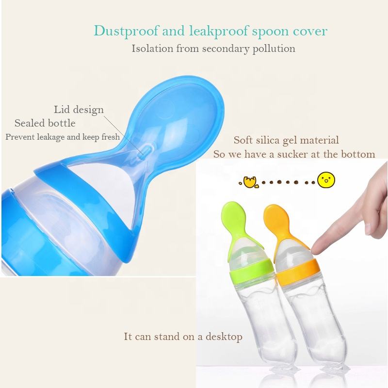 Hot Selling Baby Feeding Silic - đánh giá và giá Baby Food Dispensing Spoon
