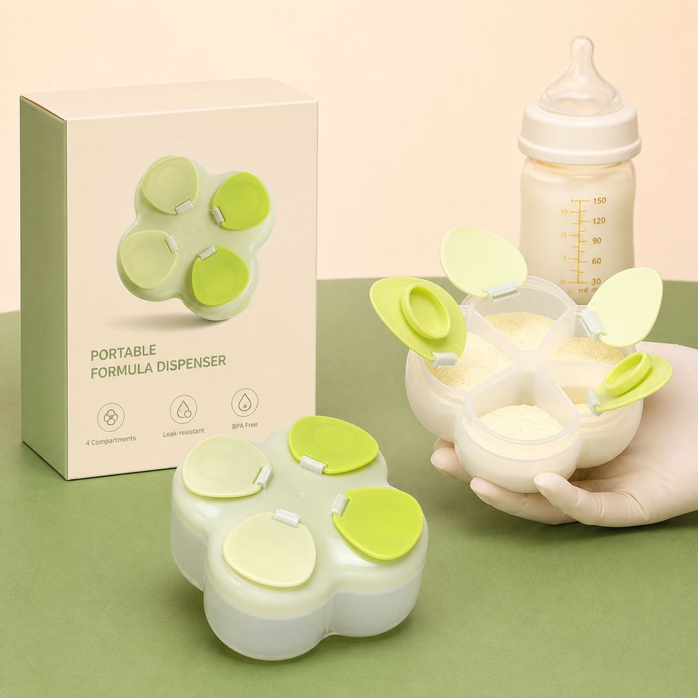 Partitioned Formula Dispenser  - đánh giá và giá Baby Food Storage