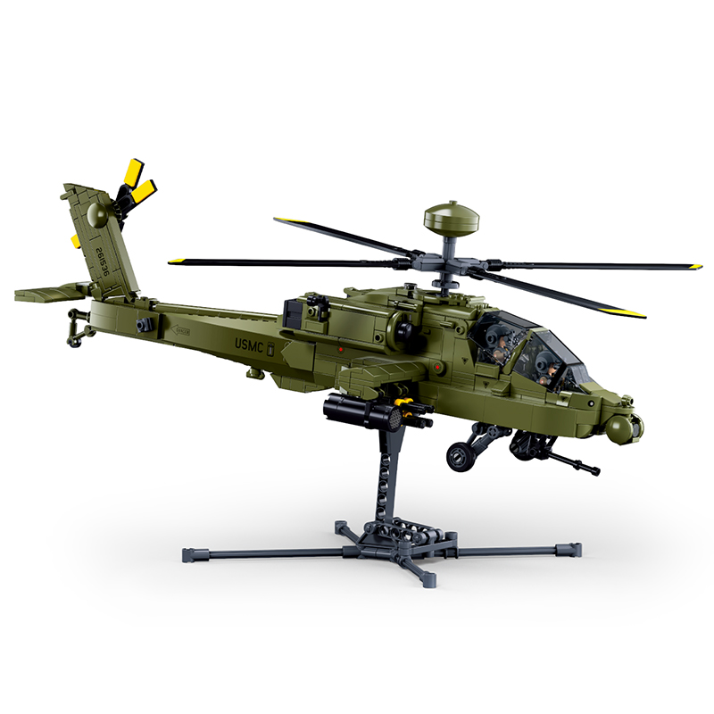 Sluban M38‑B1536 Boeing AH‑64D - đánh giá và giá Lego Set City