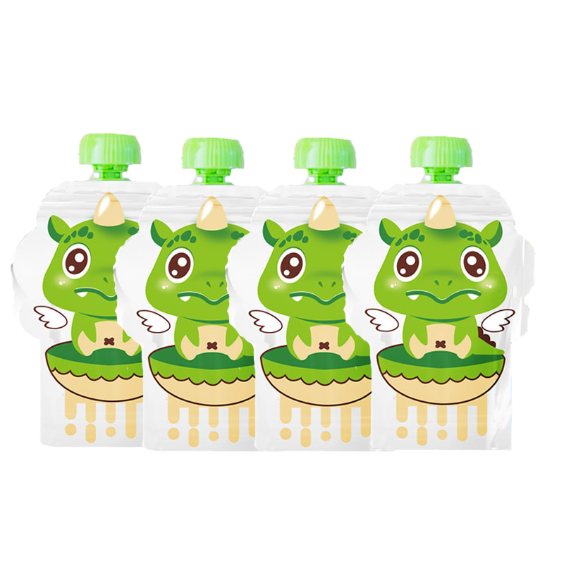 4Pcs/pack DIY Baby Fruit and V - đánh giá và giá Baby Food Pouches Reusable