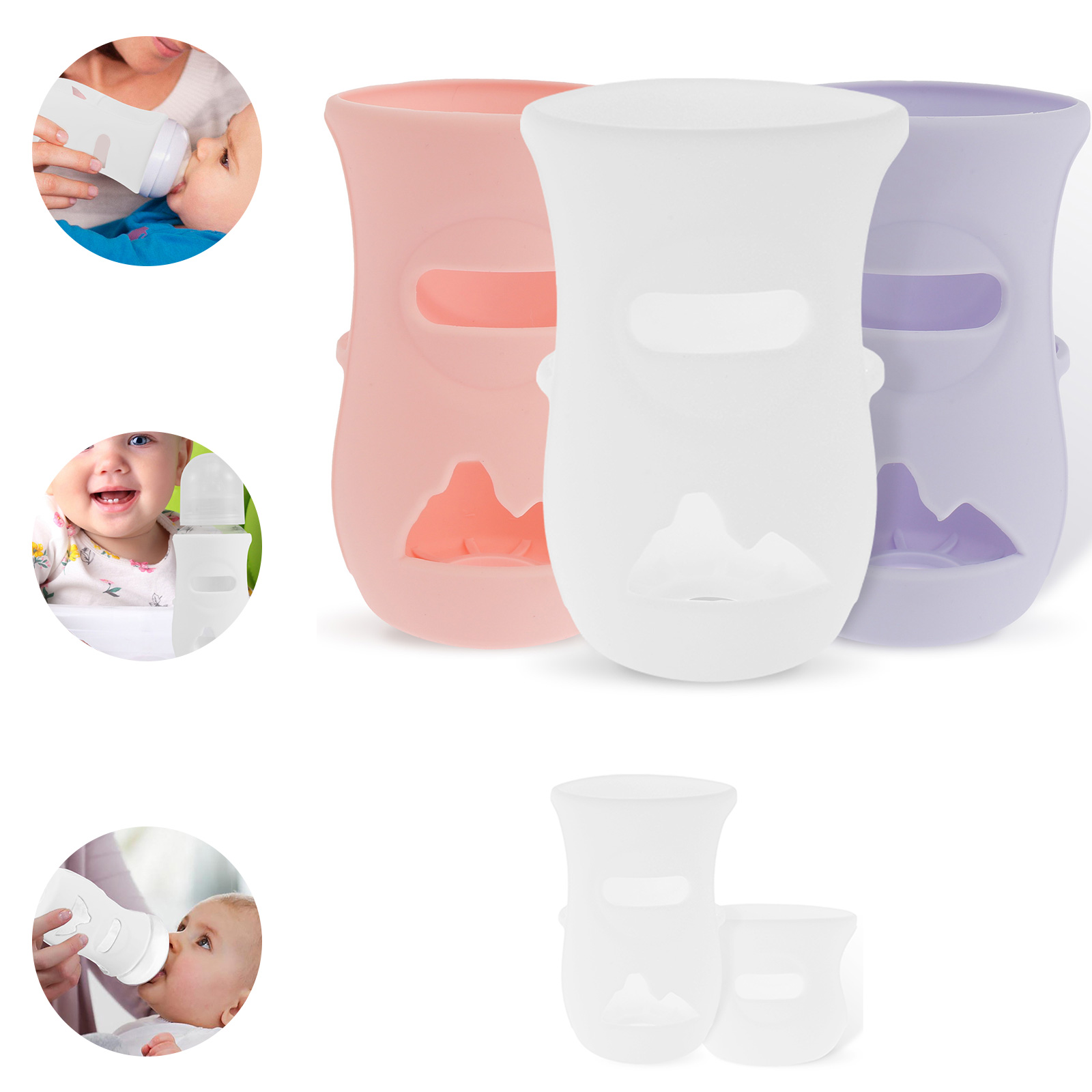 Silicone Sleeves Silicone Baby - đánh giá và giá Baby Food Storage