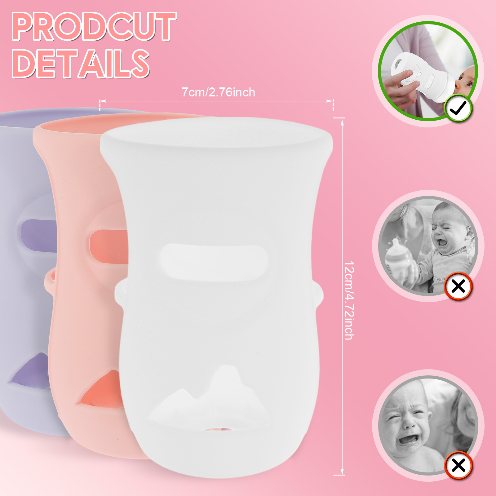 Silicone Sleeves Silicone Baby - đánh giá và giá Baby Food Storage