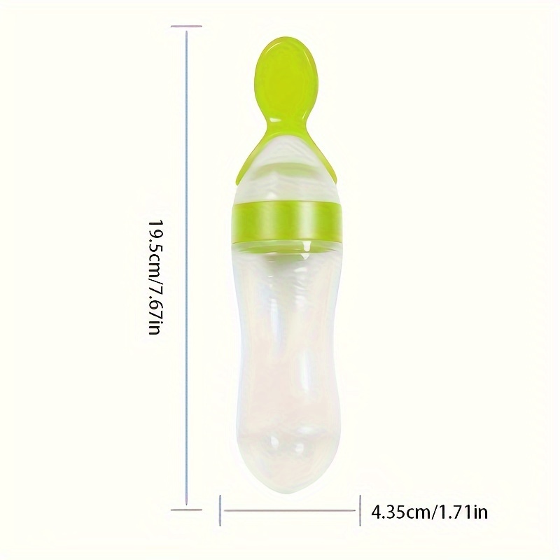 Baby Feeding Silicone Bottle w - đánh giá và giá Baby Food Dispensing Spoon