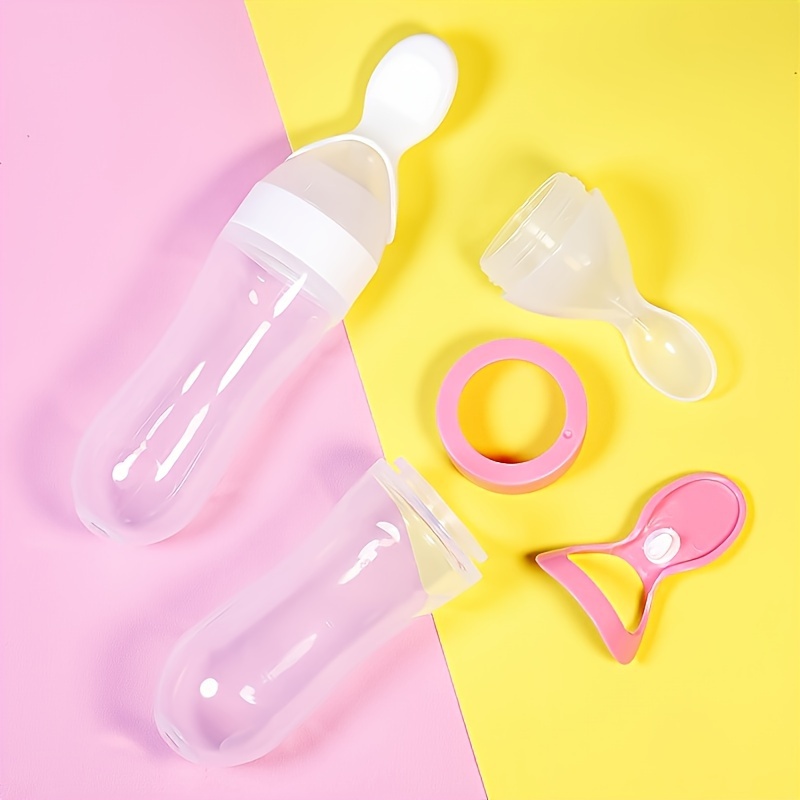Baby Feeding Silicone Bottle w - đánh giá và giá Baby Food Dispensing Spoon