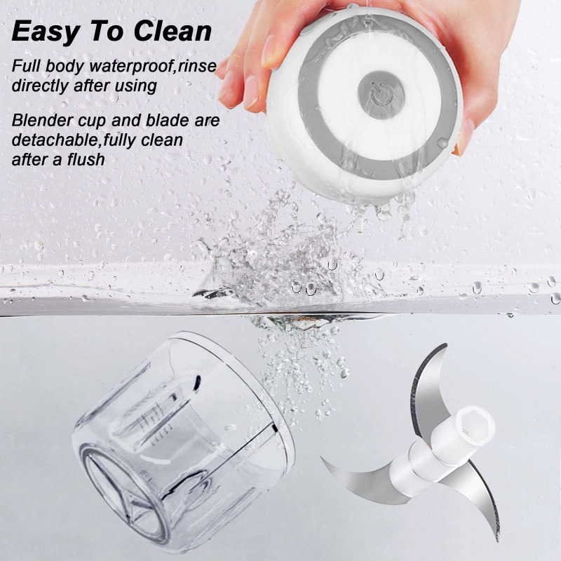 250ML Electric Garlic Grinder  - đánh giá và giá Baby Food With Meat