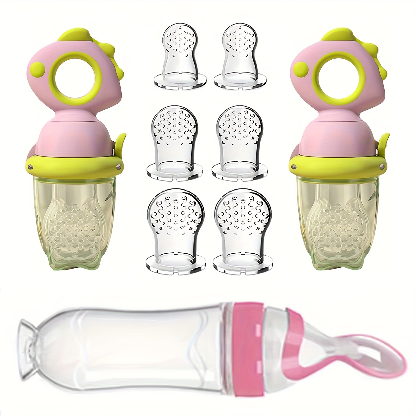 9pcs Baby Feeding Set: Include - đánh giá và giá Baby Food Dispensing Spoon