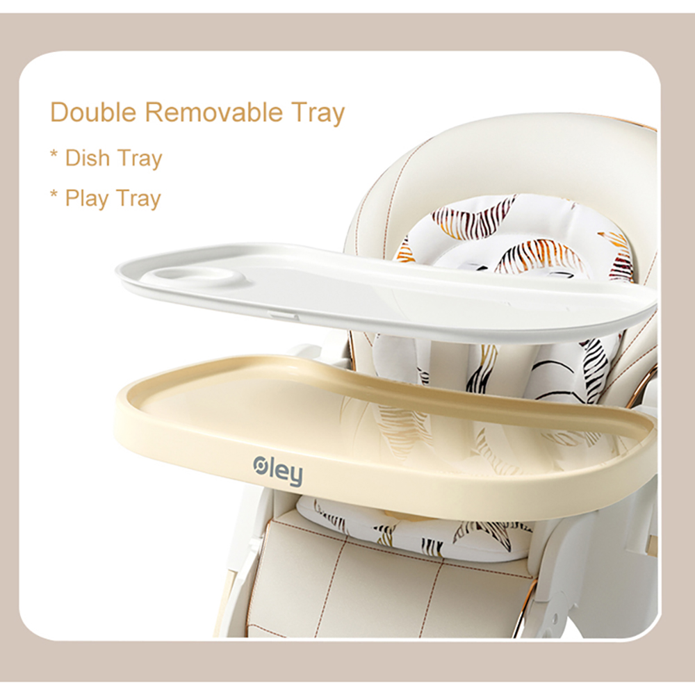 Luxury Baby High Chair With Re - đánh giá và giá Baby Food Chair