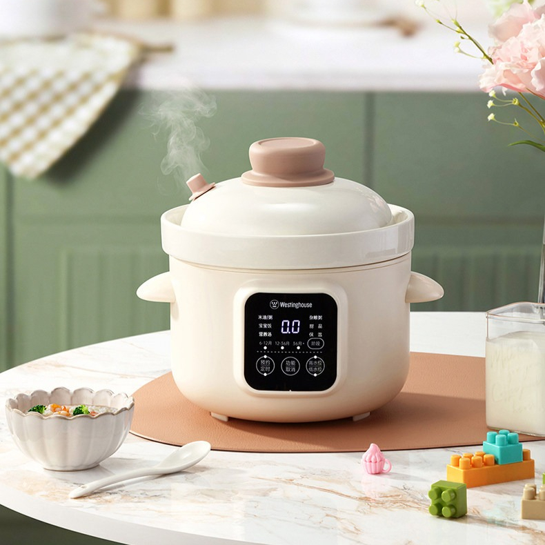 Electric stew pot, micro-press - đánh giá và giá Baby Food Oil