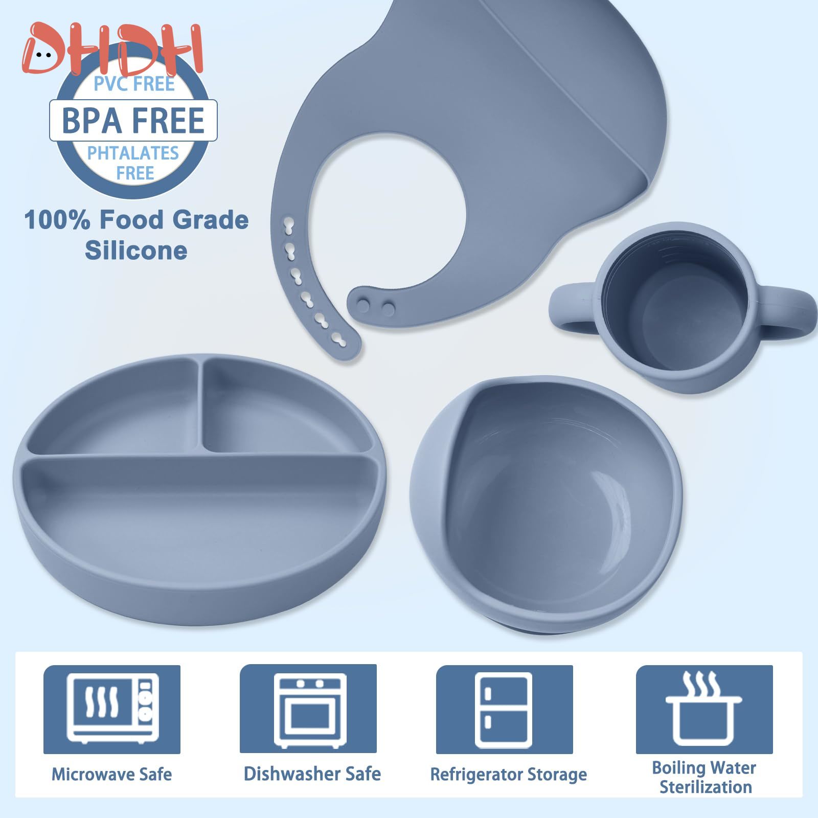 Silicone Baby Feeding Set Tabl - đánh giá và giá Baby Food Dispensing Spoon