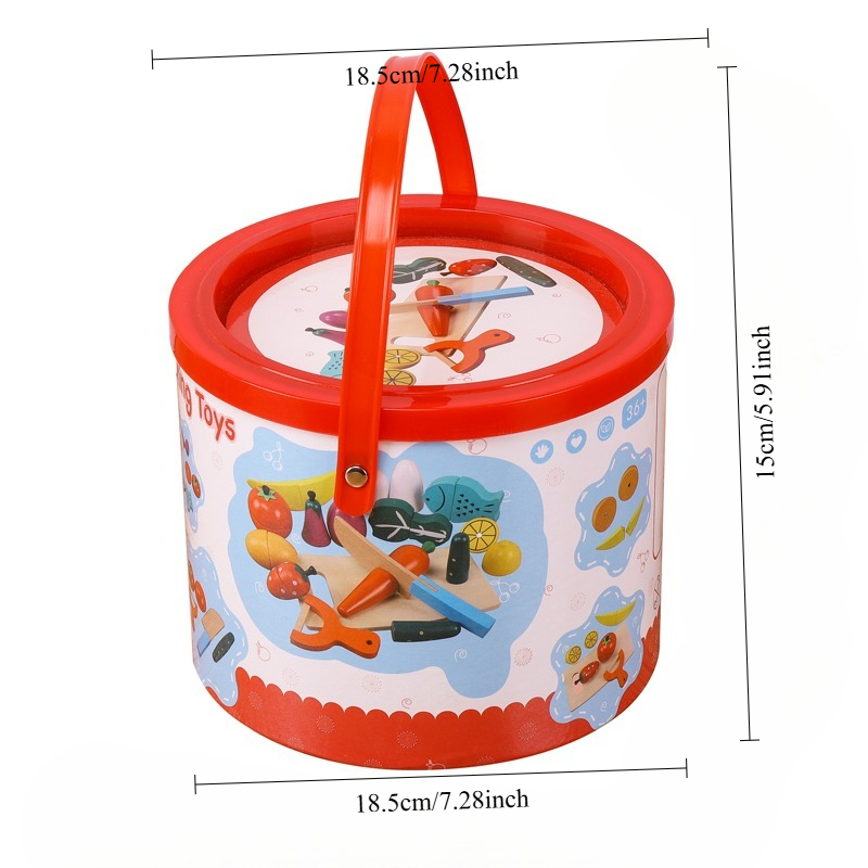 Wooden Fruit Vegetable Cutting - đánh giá và giá Baby Food Vegetable