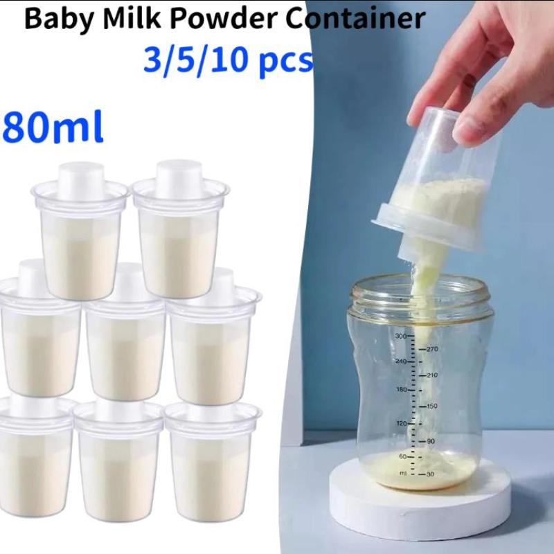 6PPC 80ML Baby Milk Powder Dis - đánh giá và giá Baby Food Storage