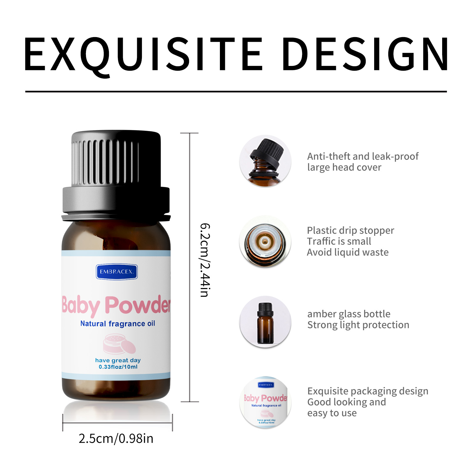10ml Baby Powder Fragrance Oil - đánh giá và giá Baby Food Oil