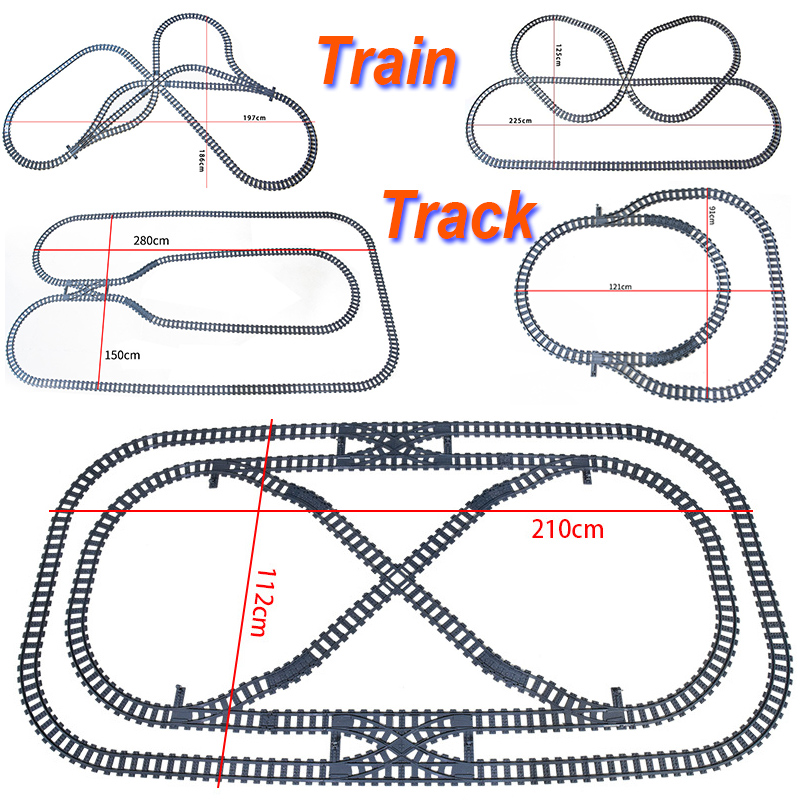 New City Train Tracks  7896 79 - đánh giá và giá Lego Set City
