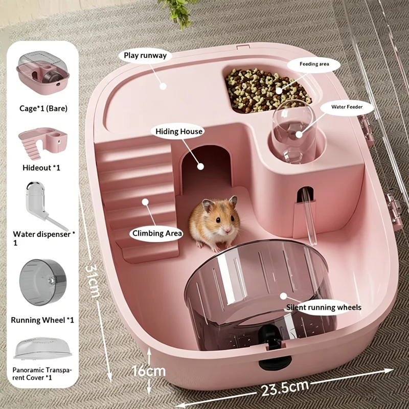 Full View Acrylic Hamster Vill - đánh giá và giá Baby Food Gerber